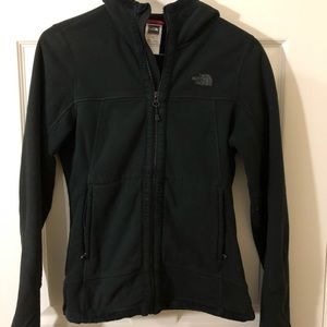 The North Face Full Zip Black Hoodie
